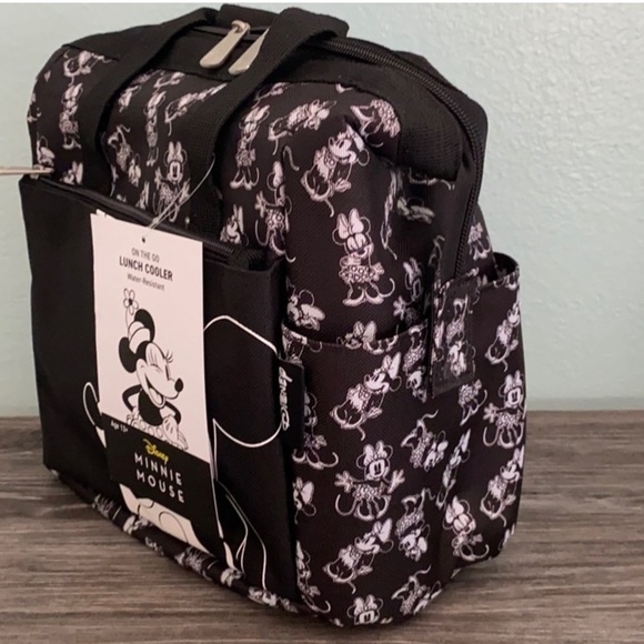 DISNEY Bag Insulated Expandable Picnic Cooler Minnie Mouse New - Picture 9 of 15